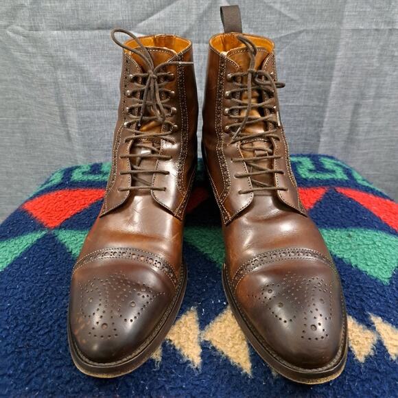 %Antonio Maurizi Leather Boot Men\'s Size 44.5 US 10.5 -11 / D12 main image 15